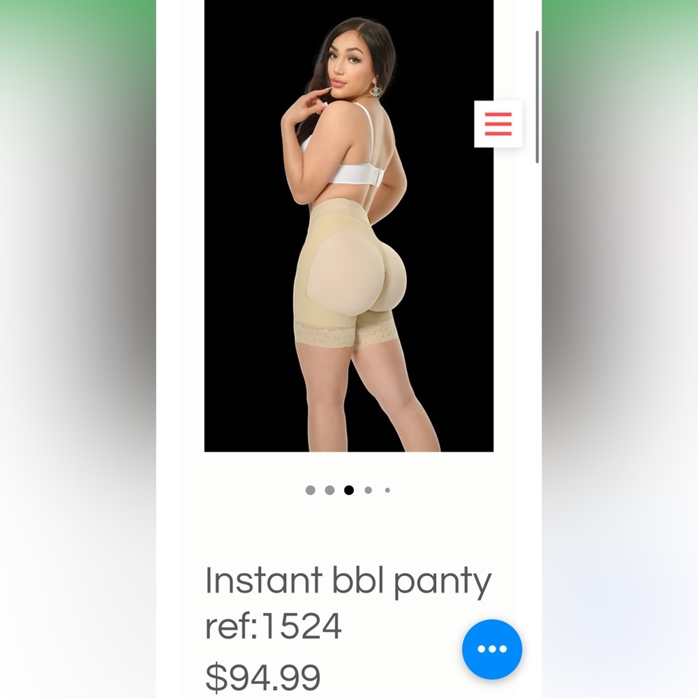 Used butt lifting short from the viral elegant figure store. Used